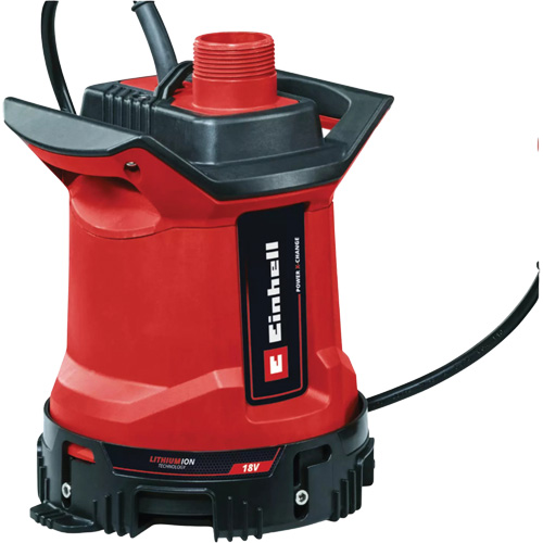 Cordless Clean & Dirty Water Submersible Pump (Tool Only), 18 V, 1849 GPH Auto-Cam