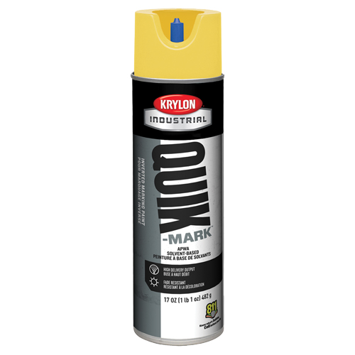 Peinture de marquage industrielle invers&eacute;e &agrave; base de solvant Quik-Mark, 17 oz, Canette a&eacute;rosol Auto-Cam