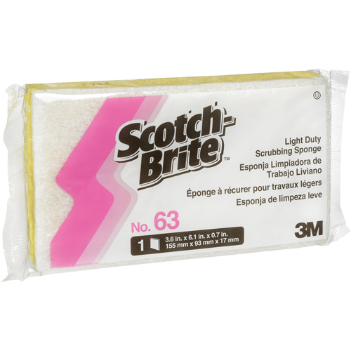 &eacute;ponge &agrave; r&eacute;curer pour les petits travaux Scotch-Brite, Cellulose/&agrave; r&eacute;curer, 3-1/2" la x 6" l Auto-Cam