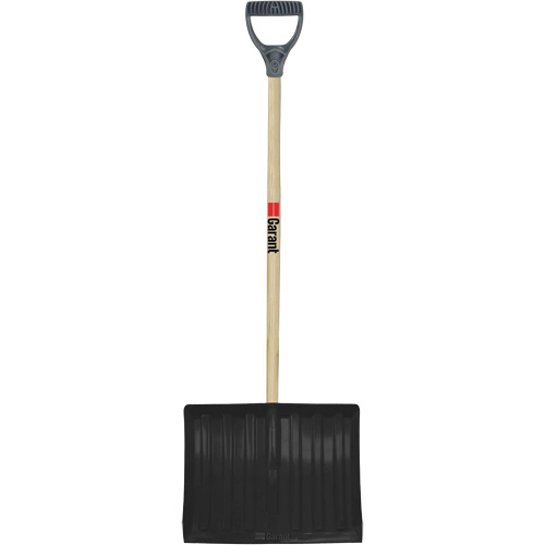 Nordic Snow Shovel, Polypropylene Blade, 17-3/4" Wide, D-Grip Handle Auto-Cam