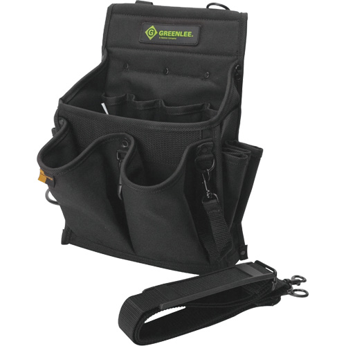 Tool Bag, Nylon, 20 Pockets, Black Auto-Cam
