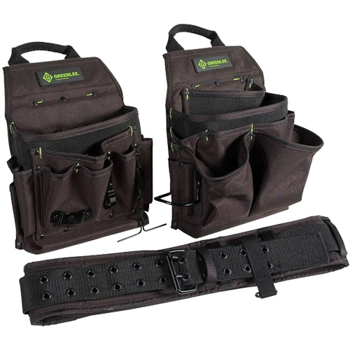 Tool Belt Combo, Polyester, Black Auto-Cam