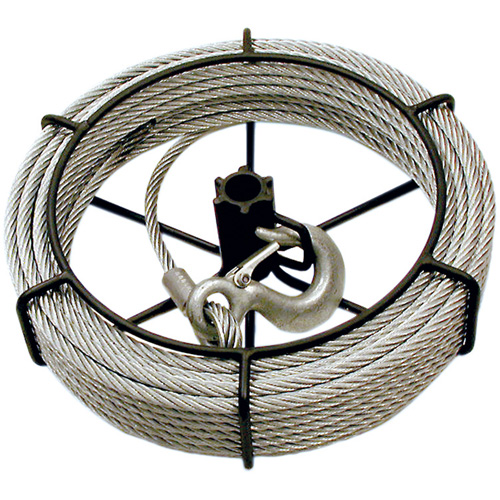 JGP-150A 1-1/2 Ton 100' Cable Assembly For JET Wire Grip Pullers Auto-Cam