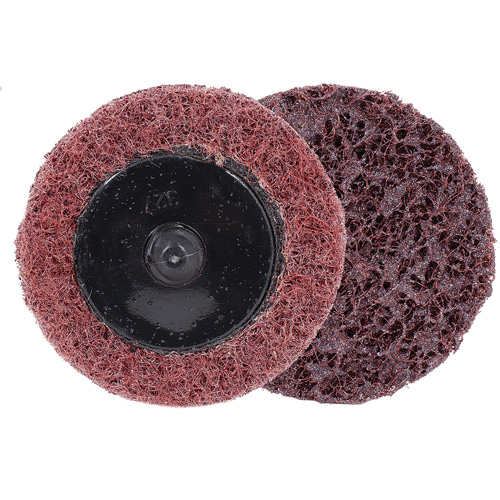 Surface Conditioning Disc, 2" Dia., Medium Grit, Aluminum Oxide Auto-Cam