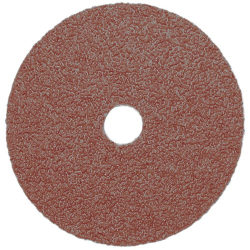 Disque de ponçage en fibre de r&eacute;sine, Oxyde d'aluminium, A120, 4-1/2" Dia x 7/8" Arbre Auto-Cam