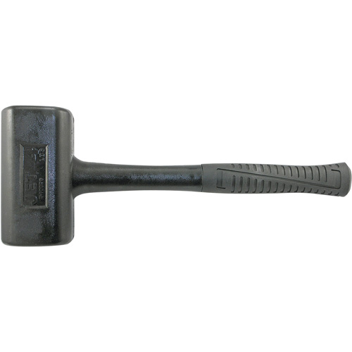 Dead Blow Hammer, 4 lbs., 14-3/4", Fibreglass/Wood/Tubular Steel Handle Auto-Cam