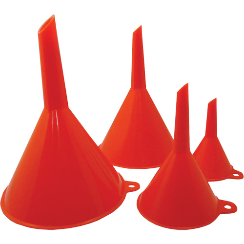 Multi-Purpose Funnel Set, Polyethylene Auto-Cam