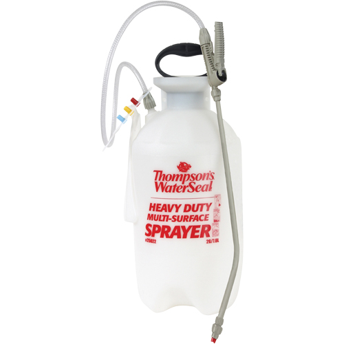 Pulv&eacute;risateurs &agrave; pression pour terrasses, cl&ocirc;tures & patios, 2 gal. (7,6 L), Plastique, Lance de 16" Auto-Cam