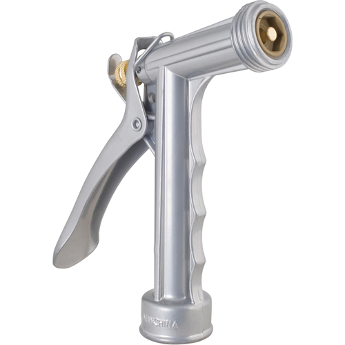 Heavy-Duty Metal Pistol Grip Nozzles, Non-Insulated, Rear-Trigger, 80 PSI Auto-Cam