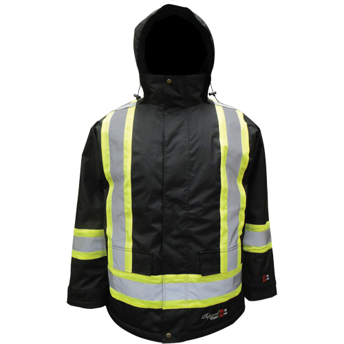 Journeyman Insulated Parka, 3X-Large, Black Auto-Cam