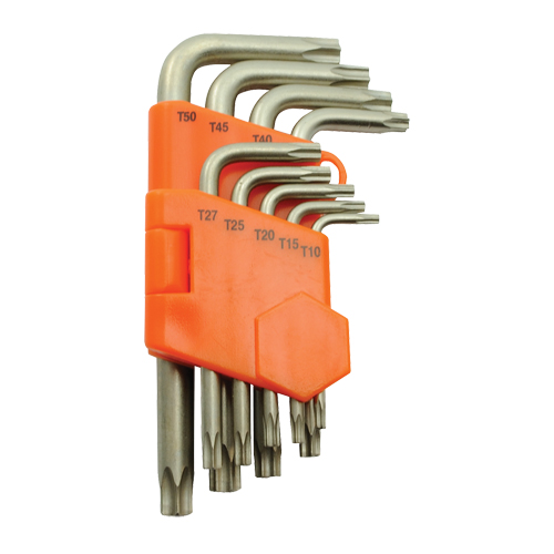 Hex Key Set, 9 Pcs., Torx&reg; Auto-Cam