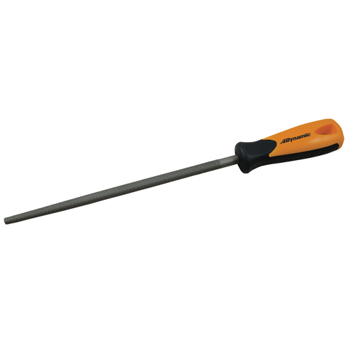 File, 10" L, Round, Bastard Cut Auto-Cam