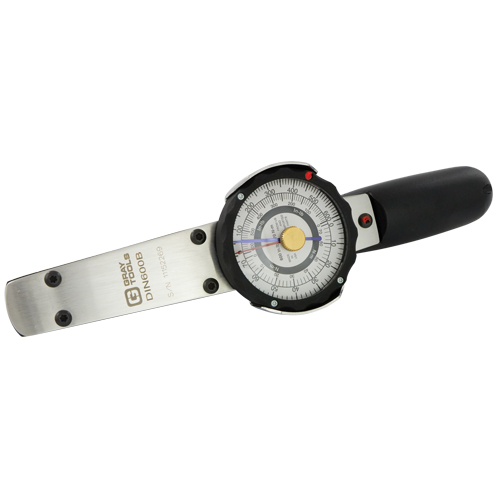 Torque Wrench with Memory Needle, Dial, 3/8" Square Drive, 0 - 600 in-lbs. Auto-Cam