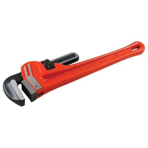 Pipe Wrench, 1-1/2" Jaw Capacity, 10" Long Auto-Cam