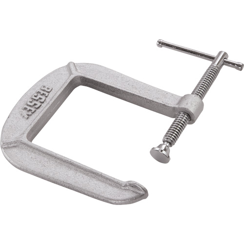 Serre-joint en C de s&eacute;rie l&eacute;g&egrave;re, Capacit&eacute; de 3" (76 mm), Profondeur de gorge de 4-1/2" (114 mm) Auto-Cam