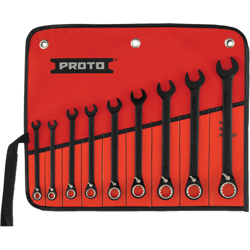 Wrench Set, Combination, 12 Pieces, Imperial Auto-Cam