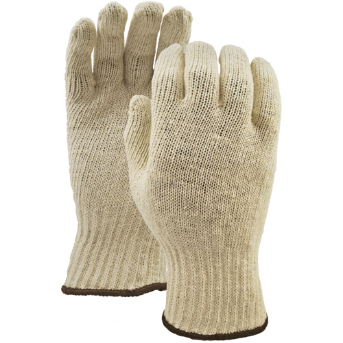 Gants White Knight, Poly/coton, Grand Auto-Cam