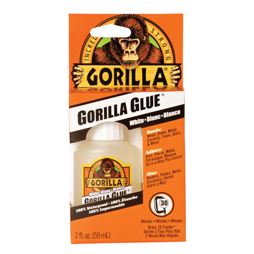 Colle, 2 oz, Bouteille pressable, Blanc Auto-Cam