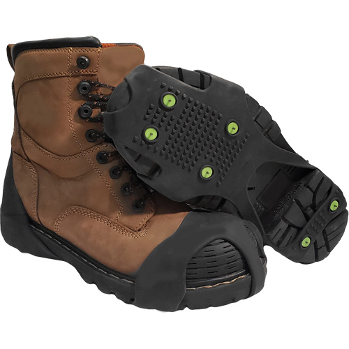 Icetred Full-Sole Traction Device, Rubber, Stud Traction, Large Auto-Cam