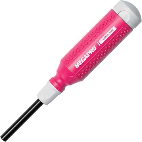 Original Pink 15-in-1 Multi-Bit Screwdriver, 8-37/50" L, Textured Handle Auto-Cam