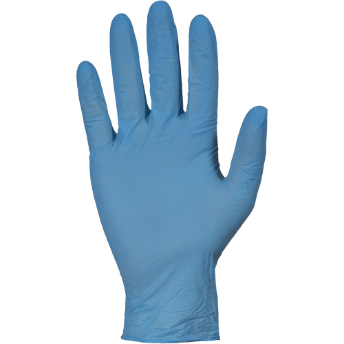 Gants jetables RDNPF KeepKleen, Grand, Nitrile, 4 mils, Sans poudre, Bleu, Classe 2 Auto-Cam