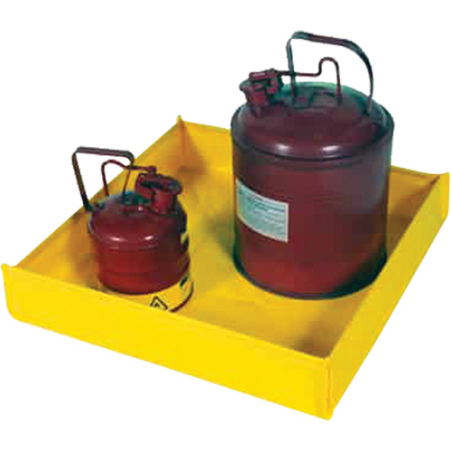 Flexible Ultra-Utility Tray&reg;, 12" L x 12" W x 4.8" H, 1.5 US Gal. Spill Capacity Auto-Cam