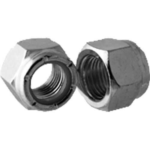 Bague arr&ecirc;toir en nylon mince de s&eacute;rie lourde NTU pour &eacute;crou de blocage, 3/4"-10 dia, Zingu&eacute; Auto-Cam