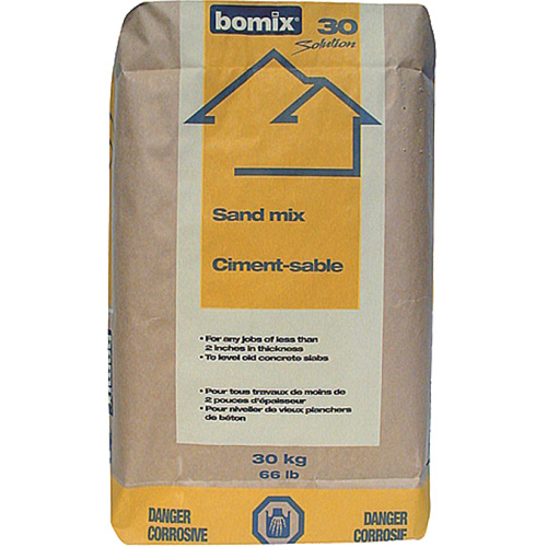 Portland Cement & Sand Mix, 66 lbs. ( 30 kg )/66 lbs. (30 kg) Auto-Cam