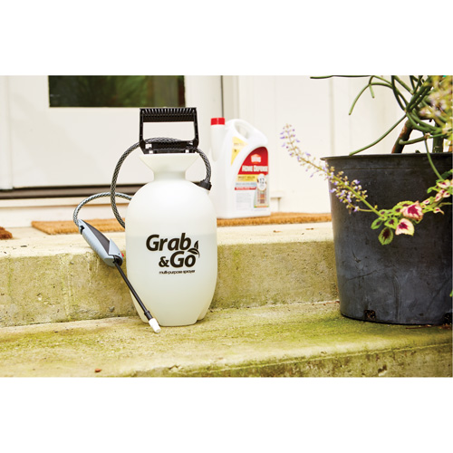 Grab & Go&reg; Multi-Purpose Sprayer, 1 gal. (4.5 L), Polyethylene, 10" Wand Auto-Cam
