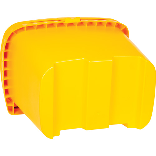 Salt & Sand Storage Bins, With Hasp, 21" x 27" x 26", 4.24 cu. ft., Yellow Auto-Cam