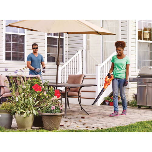 Trousse de balayeuse sans fil Max*, 20 V, Vitesse d'air 130 mi/h, &agrave; pile Auto-Cam