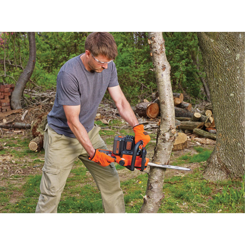Max* Cordless Chainsaw Kit, 12", Battery Powered, 40 V Auto-Cam