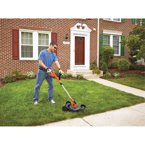 20V Max* Cordless 3-in-1 Compact Mower Kit, Push Walk-Behind, Battery Powered, 12" Cutting Width Auto-Cam