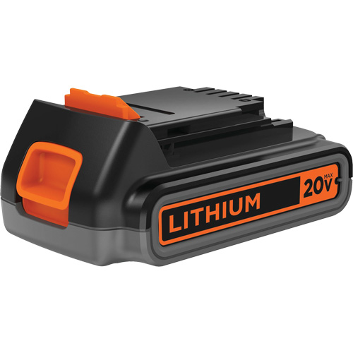 Max* Cordless Tool Battery, Lithium-Ion, 20 V, 2 Ah Auto-Cam