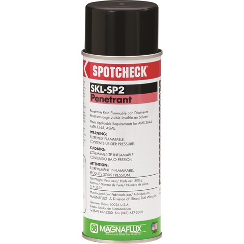 Spotcheck&reg; Penetrants - SKL-SP2, Aerosol Can Auto-Cam