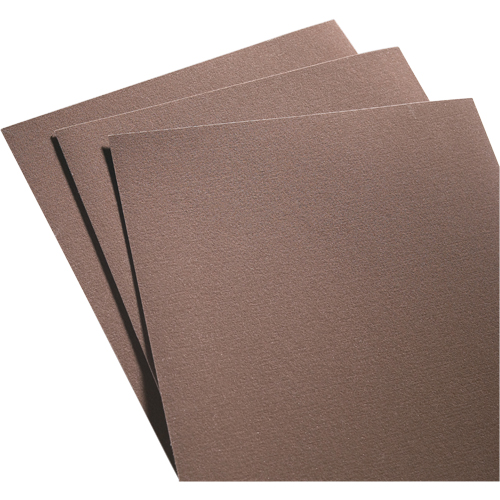 Sandpaper, Cloth Sheets - Metalite K225, 9" x 11", 40 Grit, Aluminum Oxide Auto-Cam