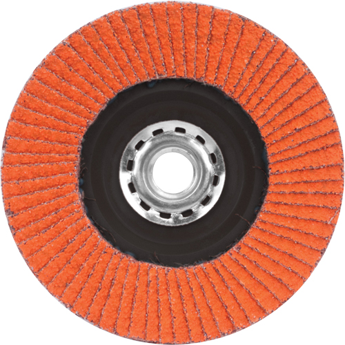 Disques &agrave; lamelles - Quick Trim SG Blaze R980P, 4-1/2" x 5/8"-11, Type 27, Grain 40, C&eacute;ramique Auto-Cam
