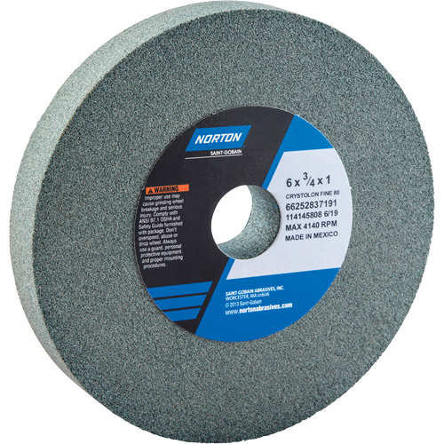 Bench Grinding Wheels - Gemini, 6" x 3/4", 1" Arbor Auto-Cam