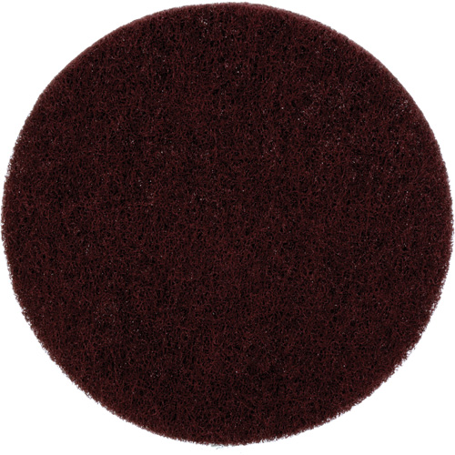 Disque de nettoyage et de finition Production Hookit Scotch-Brite, 6" dia., Grain Tr&egrave;s fin, Oxyde d'aluminium Auto-Cam