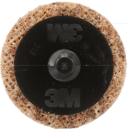 Scotch-Brite Roloc Surface Conditioning Disc, 1-1/2" Dia., Coarse Grit, Aluminum Oxide Auto-Cam