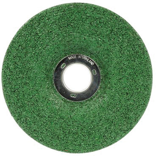 Green Corps Flexible Grinding Wheel, 5" x 1/4", 7/8" Arbor, Ceramic, Type 1 Auto-Cam