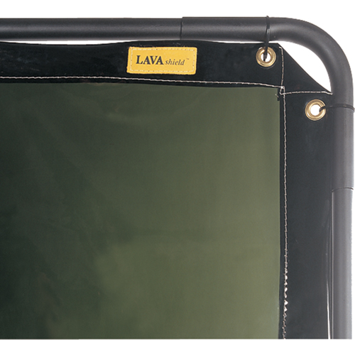 Welding Screen and Frame, Green, 6' x 6' Auto-Cam