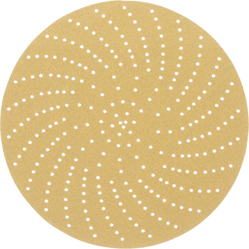 Disque de ponçage net Hookit, dia 6", Grain P120, Oxyde d'aluminium, Poids C Auto-Cam