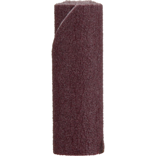 Standard Abrasives Straight Cartridge Roll, 80 Grit, 1/2" Dia., Aluminum Oxide, 1-1/2" L, 1/8" Arbor Auto-Cam