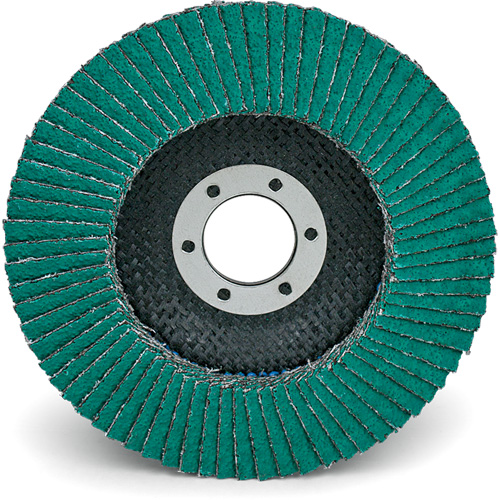 Disques &agrave; lamelles 577F, 4-1/2" x 7/8", Type 29, Grain 40, Zirconium Auto-Cam