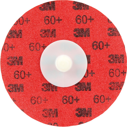 Disque &agrave; d&eacute;ligner durable II Roloc Cubitron, 3" dia., Grain 60+, C&eacute;ramique Auto-Cam