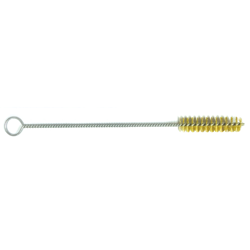 Twisted Tube Brush, 3/8" Dia. x 2" L, 8" Overall Length Auto-Cam