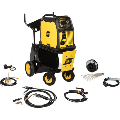 Rebel EMP 235ic Portable Welding Machine with Cart, 230 V/120 V, 1 Ph, 50/60 Hz Auto-Cam