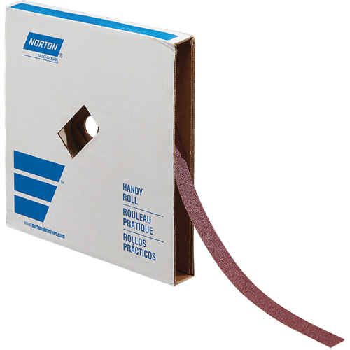 Metal Sanding Roll, Aluminum Oxide, 1" W x 150' L, 60 Grit Auto-Cam