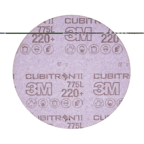 3M Hookit Film Disc, 6" Dia., 220+ Grit, Ceramic, C-Weight Auto-Cam